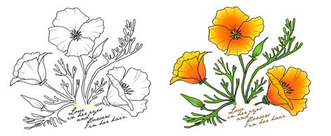 Poppy Tattoo Design by Lacey6682 Poppy Drawing Simple, Poppy Tattoo Design, California Poppy Drawing, Watercolor Poppy Tattoo, Poppy Tattoos, California Poppy Tattoo, Poppy Tattoo, Poppy Drawing, Poppies Tattoo