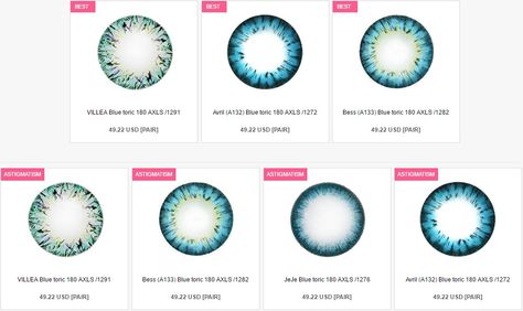 The Problem With Color Contact Lenses For Astigmatism From QueenContacts - Blue Color Contact Lenses Colored Contacts For Astigmatism, Grey Contacts, Color Contact Lenses, Blue Contacts, Contact Lenses Colored, Beauty Standards, Color Lenses, Colored Contacts, Contact Lenses