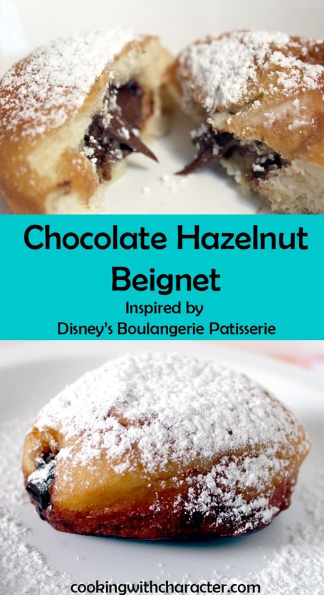 Chocolate Beignets Recipe, Beignet Recipe, Morning Toast, Disney Inspiration, Funnel Cakes, Disney Recipes, Disney Board, Louisiana Recipes, Disney Snacks