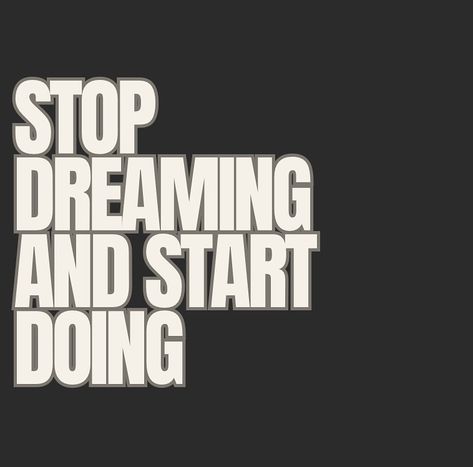 Stop dreaming and start doing! . . . . . . . . #motivational #motivationalquotes #inspiration #inspirationalquotes #inspirationdaily… | Instagram Stop Dreaming, December 31, Self Development, Women Empowerment, Affirmations, Motivational Quotes, On Instagram, Instagram