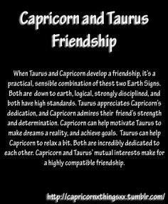 Cap and Taurus Friends Scorpio And Capricorn Friendship, Capricorn And Taurus Relationship, Taurus Friend, Capricorn Truths, Capricorn Relationships, Capricorn Compatibility, Capricorn And Taurus, Scorpio And Capricorn, Capricorn Girl