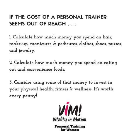 Personal training -- it's worth every penny! Online Personal Training Business, How To Become A Personal Trainer, Benefits Of A Personal Trainer, Personal Training Marketing, Personal Trainer Website, Personal Training Certification, Personal Trainer Certification, Personal Training Business, Personal Trainer Meme