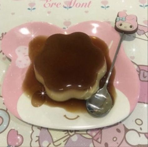 Japanese Pudding, Food O, Think Food, Kawaii Food, Kawaii Aesthetic, Cute Desserts, Pretty Food, Om Nom, Flan