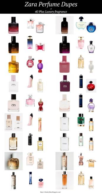 Zara Perfume Dupes: 40 Plus Luxury fragrances - ChicKeyBlue Best Luxury Perfumes For Women, Zara Perfumes Woman, Best Perfume Combos For Women, Zara Parfum For Women, Zara Duplicate Perfume, Perfume Duplicates, Best Zara Perfume For Women, Zara Perfume Duplicates, Best Scent Combos