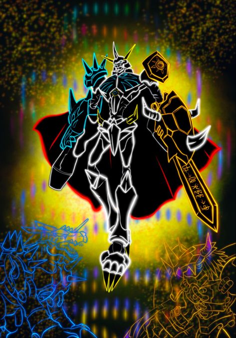 #omegamon #omnimon #digimon #digimonadventure #digitalmonster #anime #digitaldrawing #draw #drawing #fv2021 Omnimon Digimon, Digimon Digital Monsters, Digimon Adventure, Draw Drawing, Digimon, Gundam, Tattoo Ideas, Digital Drawing, Darth Vader