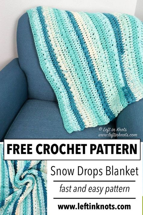 Crochet Crowd Patterns Afghans, Super Chunky Crochet Blanket, Crochet Borders For Blankets, Bulky Yarn Patterns, Stitch Crochet, Chunky Crochet Blanket, Crochet Afghan Patterns Free, Easy Crochet Blanket, Crochet Blanket Designs