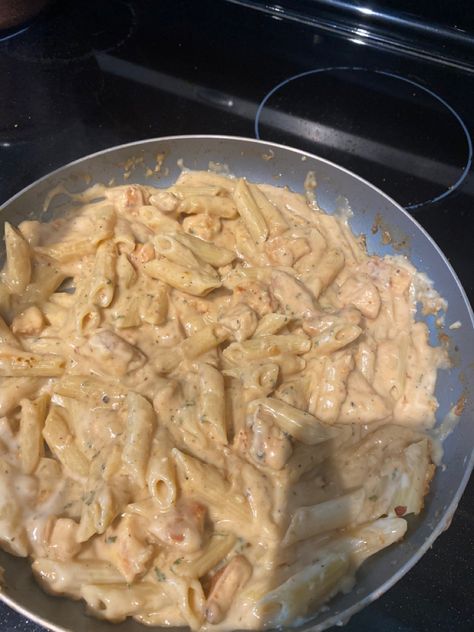 Jerk And Cajun Chicken Alfredo Pasta (with Penne Noodles) Cajun Chicken Alfredo Pasta, Penne Noodles, Jerk Sauce, Mexican Food Dishes, Cajun Chicken Alfredo, Food Captions, Chicken Alfredo Pasta, Seasoning Salt, Soul Food Dinner