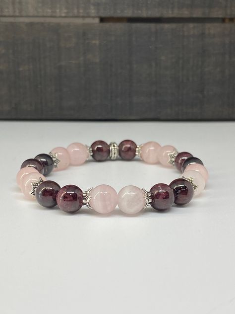 Handmade Rose Quartz Beaded Bracelets For Healing, Rose Quartz Gemstone Beaded Bracelets, Rose Quartz Beaded Bracelet, Handmade Rose Quartz Beads Crystal Bracelet, Crystal Bracelets Diy, Bohemian Hand-wrapped Rose Quartz Beaded Bracelets, Rose Quartz Bracelet Beads, Healing Gemstone Bracelets, Rose Quartz Bracelet