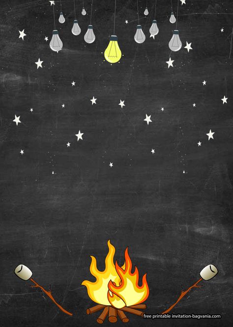 Nice FREE Bonfire Camping Invitation Templates #free #freeinvitation2019 #birthday #disney #invitations #invitationtemplates #bonfireparty #bonfireinvitation Lohri Invitation Cards Templates, Bonfire Party Invitations, Bonfire Ideas, Bonfire Birthday Party, Camping Party Invitations, Camping Birthday Invitations, Bonfire Birthday, Camping Invitations, Campfire Party