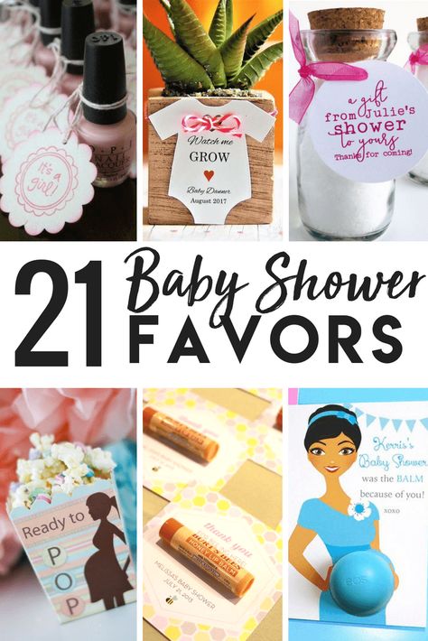 21 ideas for baby shower thank you gifts and favors. A ton of DIY gift ideas for your baby shower guests and hostess! Perlengkapan Bayi Diy, Baby Shower Favours For Guests, Baby Shower Thank You Gifts, Baby Shower Favors Diy, Baby Shower Prizes, Trendy Baby Shower Ideas, Diy Baby Shower Gifts, Best Baby Shower Gifts, Shower Bebe