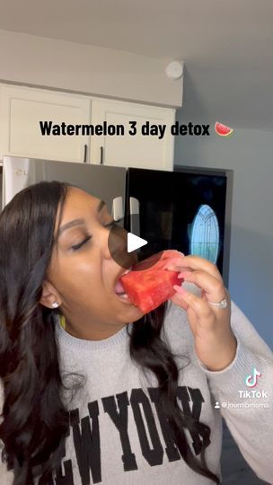 146K views · 2.8K reactions | Three day watermelon fast 🍉 who else ready to unbig their backs for the summa?😩😂 | Danielle McNeal | Danielle McNeal · Original audio Watermelon Fasting, Watermelon Fast Before And After, Watermelon Fast, Watermelon Detox Water, Carbs In Watermelon, Watermelon Health Benefits, 3 Day Detox, Three Days, Good Health Tips