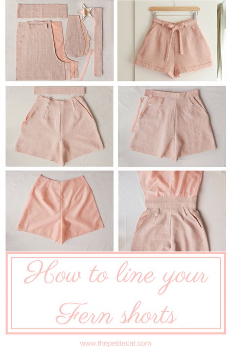 Sew Shorts, Diy Outfits, Diy Sy, Casual Chic Outfits, Sew Ins, Diy Vetement, Diy Fashion Clothing, Indie Sewing Patterns, Kleidung Diy