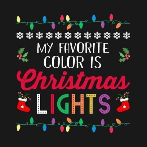 The Magical Holidays of Christmas & Winter ⛄️❄️🎄🎅🏻 | Facebook Christmas Lights Quotes, Lights Quotes, Quotes About Christmas, Lights Winter, Christmas Memes, Light Quotes, Days Until Christmas, My Favorite Color, Christmas Love