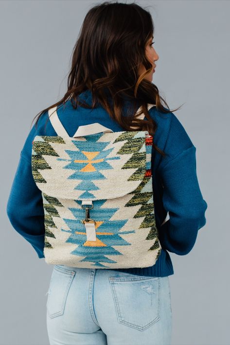 Summer Backpacking, Navajo Art, Ikat Bag, Kilim Bag, Selling Prints, Green Mint, Aztec Pattern, Line Store, Digital Gift Card