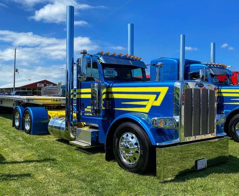 Custom Peterbilt, Peterbilt 389, Peterbilt 379, Show Trucks, Peterbilt Trucks, Large Cars, Big Rig, Big Rig Trucks, Diesel Trucks