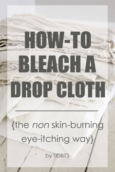 Drop Cloth Projects, Skin Burns, Drop Cloth Curtains, Drop Cloth, Anthropology, My New Room, Needle Felted, Decor Project, White Linen