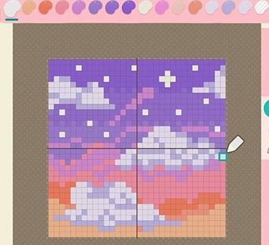 32x32 Cross Stitch Pattern, Animal Crossing Pixel Designs, 32x32 Pixel Art Grid Animal Crossing, Pixel Art Acnh, Acnh Pixel Patterns, Pixel Art Animal Crossing, Animal Crossing Pixel Art, 32x32 Pixel Art Grid, 32x32 Pixel Art