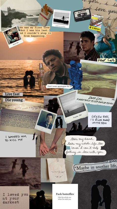 Destiel | Twist and Shout #destiel #supernatural Twist And Shout Destiel, Destiel Twist And Shout, Twist And Shout, Misha Collins, Destiel, Superwholock, Create Collage, Creative Play, Your Aesthetic