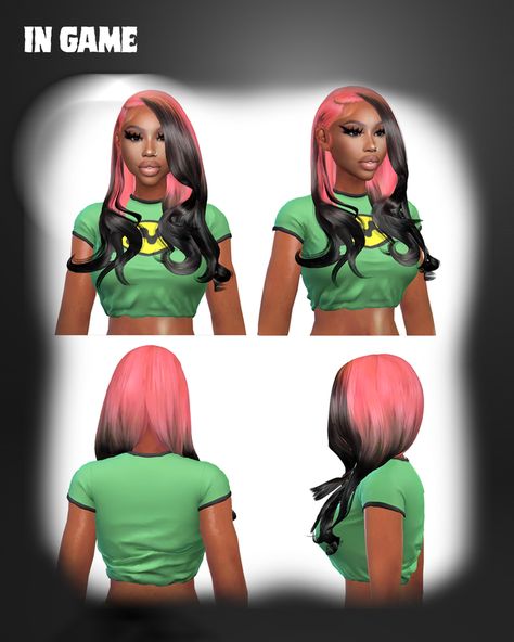 Sims 4 Bubble Braids Cc, Patron Sims 4 Cc Hair, Wigs Sims 4 Cc, Hair Mods Sims 4, Sims 4 Afro Hair, Black Sims, Female Sims, Sims Inspiration, Sims 4 Black Hair