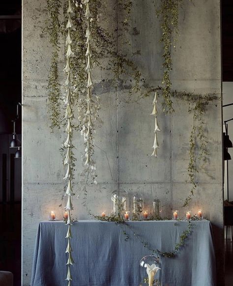 Hanging Installation, Wedding Branches, White Branches, Flower Installation, Vase Arrangements, Martha Stewart Weddings, Floral Garland, Wedding Mood Board, Sweetheart Table