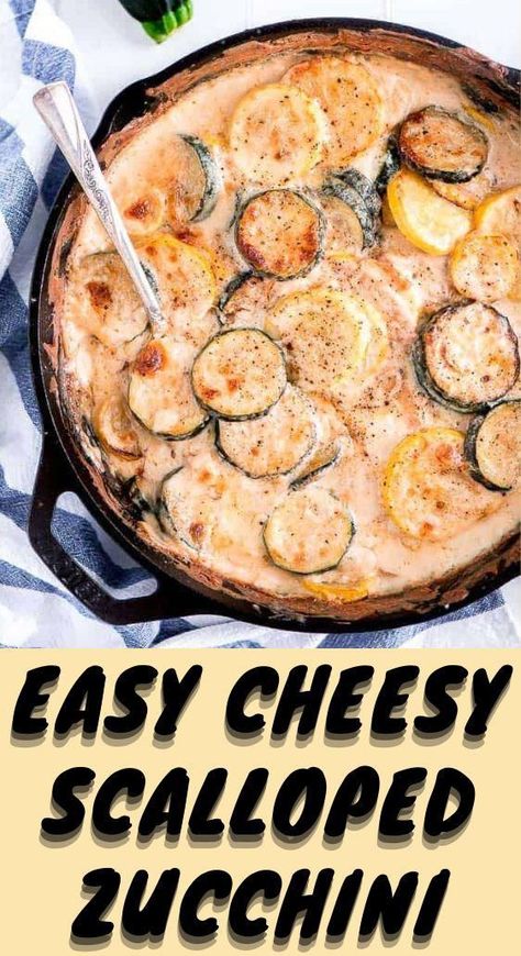 Scalloped Zucchini Casserole, Scalloped Zucchini, Zucchini Ideas, Blush Sauce, Zucchini And Summer Squash, Cajun Cream Sauce, Zucchini Casserole, Cheesy Zucchini, Parmesan Zucchini