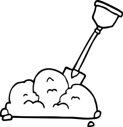 line drawing cartoon shovel in dirt Dirt Drawing, Shovel Drawing, Drawing Cartoon, Shovel, Cartoon Drawings, Line Drawing, Vector Free, Royalty Free, Clip Art