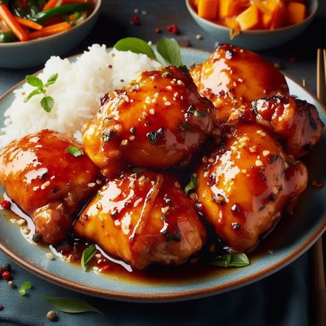 The Best Orange Chicken Thighs Recipes for a Zesty Dinner 6 Asian Chicken Thighs Crockpot, Orange Chicken Thighs, Best Orange Chicken, Honey Chicken Thighs, Best Chicken Thigh Recipe, Orange Chicken Crock Pot, Marinated Chicken Thighs, Chicken Thighs Recipes, Orange Chicken Recipe