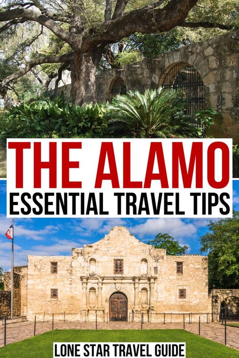 Planning a visit to the most famous building in Texas? Here's everything you need to know to visit the Alamo! tips for visiting the alamo san antonio texas | visiting the alamo texas | travel tips alamo san antonio | san antonio alamo travel tips | texas alamo tips | visit alamo texas | visit the alamo san antonio texas | alamo texas history | alamo san antonio texas | best places to visit in san antonio texas | best things to do in san antonio tx | san antonio things to do San Antonio Things To Do, United States Travel Bucket Lists, Alamo San Antonio, Usa Travel Map, Usa Places To Visit, The Alamo, Travel Bucket List Usa, Us Travel Destinations, Texas History