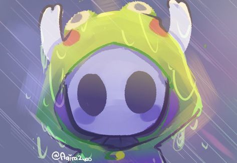 Hollow Night Fanart, Hollow Knight Icon, Hollow Knight Pfp, Frog Raincoat, Team Cherry, Knight Tattoo, Hollow Night, Hollow Art, Creative Games