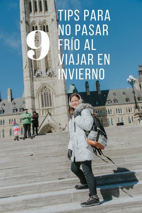 Consejos para no pasar frío cuando viajes #ropa #invierno #frío #Europa #viajar Traveling Clothes, Europe Packing List, Cheap Cruises, Best Winter Outfits, Book Cheap Flights, Clothing Winter, Canada Road Trip, Visit Canada, Clothes Winter