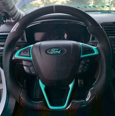 Teal Truck Accessories, Teal Car Accessories, Ford Fusion Mods, Ford Focus Interior, Ford Edge Accessories, Ford Escape Accessories, Ford Fusion Accessories, Ford Focus Accessories, Ford Fusion Custom