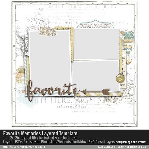 Scrapbooking Layouts Travel, Katie Pertiet, Scrapbooking Sketches, Photo Layout, Digital Scrapbooking Ideas, Website Graphics, Vacation Scrapbook, Scrap Ideas, Adobe Photoshop Elements