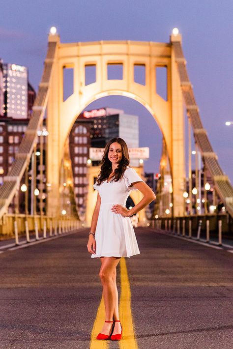 Night Time Photos, Pittsburgh Wedding, Pittsburgh Weddings, Grad Photos, Senior Photo, Portrait Ideas, Time Photo, Senior Session, Senior Portrait