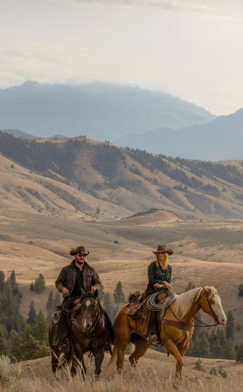 Agritourism Farms, Horse Couple, Yellowstone Series, Cowboy Aesthetic, Western Life, Horse Aesthetic, Western Aesthetic, Ranch Life, Western Horse