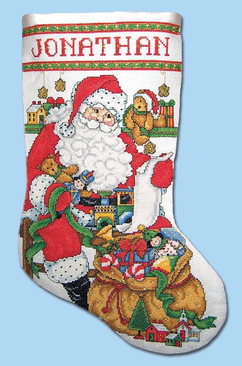 PRICES MAY VARY. Counted Cross Stitch Stocking Kit Includes 100% Cotton #14 Aida Cloth, 100% Cotton Embroidery Floss, Fabric Stocking Back, Needle, Fully Illustrated Chart & Instructions Finished Size 17" Made in USA Cross Stitch Stocking, Stockings Christmas, Stocking Gifts, Christmas Bear, Christmas Cross, Stitch Kit, Christmas Cross Stitch, Cross Stitch Kit, Christmas Pattern