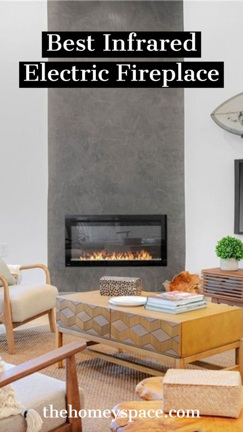 Infrared electric fireplace heaters offer an energy-saving, affordable way to warm your space this winter. Warm Rugs, Best Electric Fireplace, Electric Fireplace Heater, Farmhouse Room, Kitchen Wall Hangings, Fireplace Heater, Electric Fireplace, Dream Decor, Energy Saving