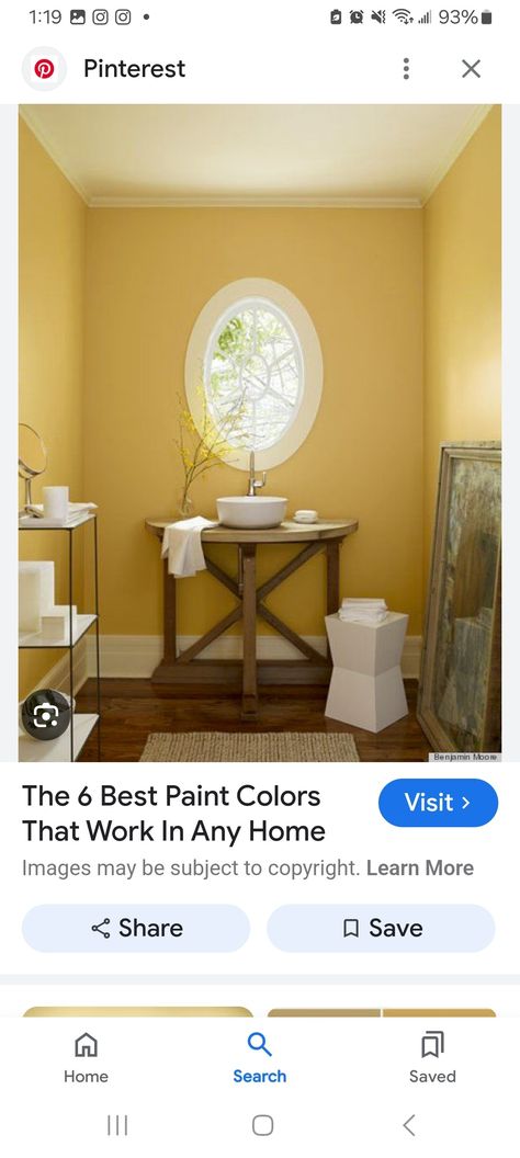 Paint For Walls, Basement Apartment, Best Paint Colors, 60s Style, Benjamin Moore, Basement, Paint Colors, Home Office, Decor Ideas