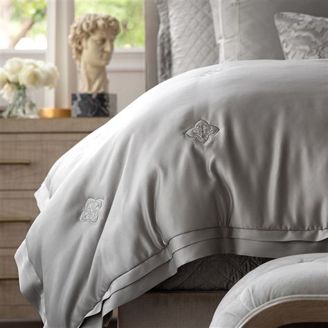 ALESSANDRA QUEEN DUVET S&S PEWTER 96X98 (DUVET INSERT NOT INCLUDED) Rh Bedding Duvet Covers, Lili Alessandra Bedding, Queen Duvet Cover, Master Bedding, Corporate Office, King Duvet, King Duvet Cover, Queen Duvet, Queen Duvet Covers