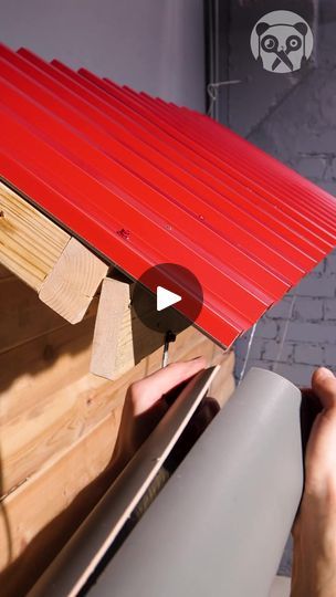 5M views · 34K reactions | Roof Gutter Line | Crafty Panda Diy Gutters Ideas, Roof Drainage Ideas, Pvc Gutters Diy, Diy Gutters How To Make, Shed Guttering Ideas, Guttering Ideas, Gutter Drainage Ideas, Gutters On House, Diy Metal Roof