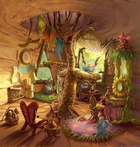 The Art Of Disney Fairies Never Fairies, The Art Of Disney Fairies, Art Of Disney Fairies, Disney Fairies Pixie Hollow, Art Of Disney, Whatsapp Logo, Fairy Bedroom, Pixie Hollow, Home Inside