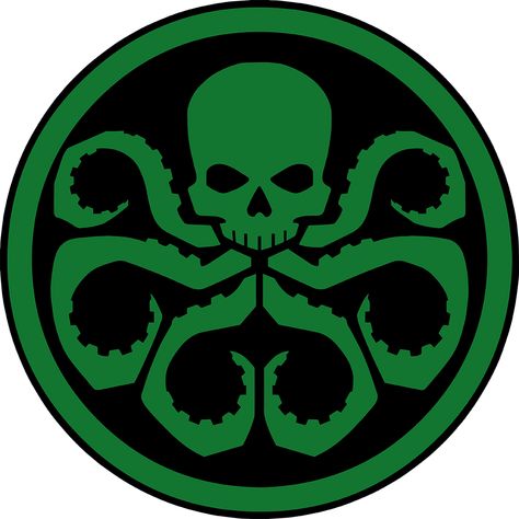 Hydra Symbol Hydra Symbol, The Darkhold, Hydra Marvel, Black Widow Winter Soldier, Hail Hydra, Avengers Logo, Phil Coulson, Marvels Agents Of Shield, The United States Of America