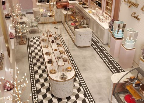 Cake Shop Interior, Cake Shop Design, Bakery Shop Interior, Patisserie Shop, Interior Design Branding, Store Interior Design, Patisserie Design, Modern Family House, Bakery Shop Design