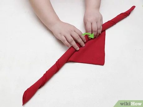 4 Ways to Fold a Napkin for a Napkin Ring - wikiHow Ways To Fold A Napkin, Napkin Ring Folding, Fold A Napkin, Napkin Folding Ideas, Cloth And Paper, Cloth Napkin Folding, Paper Napkin Folding, Folding Ideas, Decorative Napkins