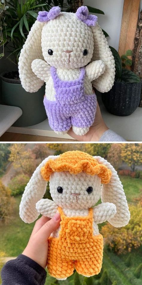 Crochet Rabbit Free Pattern, Toys Quotes, Crocheted Stuffed Animals, Crochet Zig Zag, Easy Crochet Animals, Quick Crochet Patterns, Fair Isles, Crochet Bunny Pattern, Easter Crochet Patterns