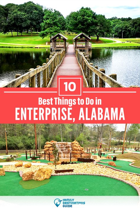 Want to see the most incredible things to do in Enterprise, AL? We’re FamilyDestinationsGuide, and we’re here to help: From unique activities to the coolest spots to check out, discover the BEST things to do in Enterprise, Alabama - so you get memories that last a lifetime! #enterprise #enterprisethingstodo #enterpriseactivities #enterpriseplacestogo Enterprise Alabama, Louisiana Vacation, Flight School, Alabama Travel, Florida Trip, Family Destinations, Sweet Home Alabama, Southern Hospitality, Free Things To Do