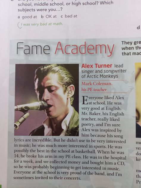 Alex Turner Poem, Alex Turner Handwriting, Alex Turner Lyrics, Alex Turner Quotes, Baboon, Alex Turner, English Book, Lead Singer, Arctic Monkeys