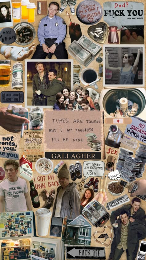 Shameless Wallpaper, Shameless Aesthetic, Shameless Show, Aesthetic Chicago, Shameless Series, Shameless Characters, Fiona Gallagher, Lip Gallagher, Shameless Tv Show