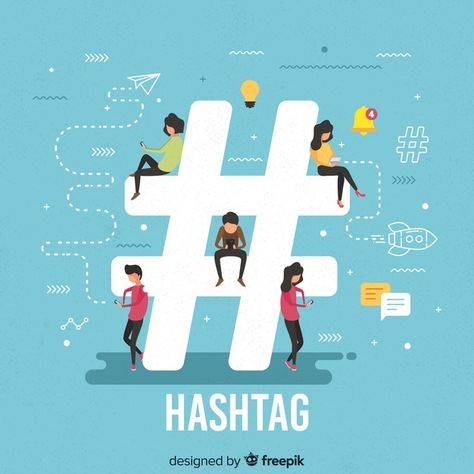 How To Use Hashtags, Trending Hashtags, Popular Hashtags, Digital Marketing Design, Digital Media Marketing, Social Media Services, Social Media Network, App Development Companies, Media Strategy