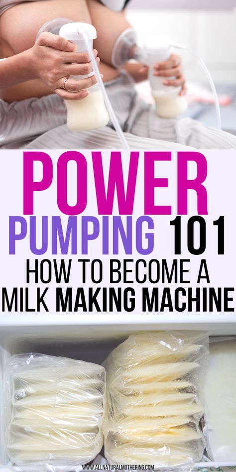 Want to know how to increase your brwast milk output while pumping? Chech out this ultimate guide on power pumping to increase your milk supply fast! This is especially helpful if you find that your milk supply is decreasing and you are trying to find a natural way to support your body's breast milk production! #allnaturalmothering #lactation #pumping #breastfeeding #newmom #baby Foods To Build Milk Supply, How To Up Milk Supply Pumping, Best Ways To Increase Milk Supply, Things To Increase Milk Supply, How To Power Pump, Pump To Increase Milk Supply, Foods That Help Milk Production, Boost Milk Supply Pumping, Pumping Breastfeeding Schedule