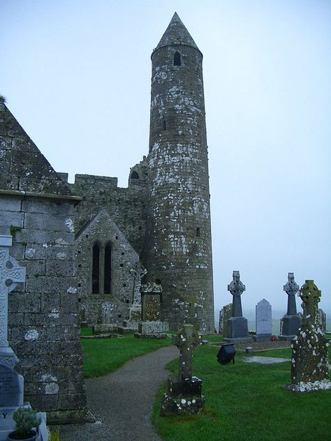 - Cashel, Tipperary, Ireland. Rock Of Cashel, Tipperary Ireland, Wicklow Ireland, Town Houses, Round Tower, Famous Castles, Love Ireland, Irish Eyes, Visit Ireland